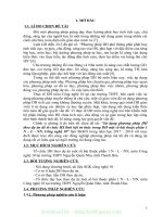 (SKKN mới NHẤT) SKKN sử dụng phương pháp dạy học theo dự án để tổ chức học sinh lĩnh hội tri thức trong dạy học một số bài thuộc phần 1 nông, lâm, ngư nghệp, c 