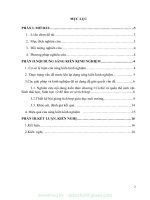 (SKKN mới NHẤT) SKKN tích hợp giáo dục môi trường khi dạy chương 1 cá thể và quần thể sinh vật   sinh thái học, sinh học 12 tại trung tâm GDTX thường xuân 