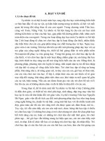 (SKKN mới NHẤT) SKKN một số kinh nghiệm tổ chức trò chơi học tập nhằm nâng cao hiệu quả bài dạy trong môn tự nhiên và xã hội lớp 2 