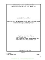 (SKKN mới NHẤT) SKKN một số biện pháp rèn kĩ năng đọc cho học sinh lớp 5 thông qua tiết tập đọc 