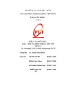 BÁO cáo môn học báo HIỆU và điều KHIỂN kết nối đề tài lát cắt mạng, qos và chức năng mạng lõi 5g