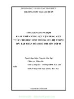 (SKKN mới NHẤT) SKKN sử dụng tin tức thời sự trong dạy học lịch sử  phần lịch sử thế giới hiện đại (1945 – 2000), SGK lịch sử lớp 12 
