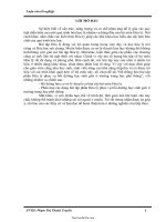 Đề tài Hệ thống hóa bài tập phần Hóa lý phục vụ bồi dưỡng học sinh giỏi ở trường trung học phổ thông32858