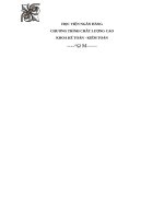 Hoàn thiện kiểm soát nội bộ tại NH TMCP Ngoại thương Việt Nam - chi nhánh Hoàn Kiếm - Khoá luận tốt nghiệp 234