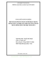 (SKKN mới NHẤT) SKKN một số giải pháp sử dụng sơ đồ đoạn thẳng nhằm nâng cao hiệu quả khi giải toán tìm số trung bình cộng cho học sinh lớp 4 