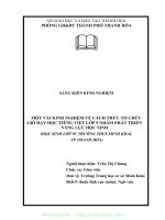 (SKKN mới NHẤT) SKKN bồi dưỡng năng lực cảm thụ thơ văn cho học sinh lớp 9 