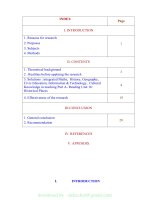 (SKKN mới NHẤT) manipulating disciplinary knowledge in teaching part a reading, unit 16 historical places english 10 effectively 