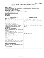 Bài giảng Tiết 21: Trả bài kiểm tra chương I đại số33967