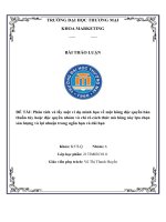 Phân tích và lấy một ví dụ minh họa về một hãng độc quyền bán thuần túy hoặc độc quyền nhóm trường hợp doanh nghiệp EVN