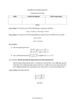 Bài kiểm tra chương III môn Đại số lớp 939489