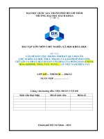 VẤN đề dân tộc TRONG THỜI kỳ QUÁ độ lên CHỦ NGHĨA xã hội  THỰC TRẠNG và GIẢI PHÁP bảo tồn, GIỮ gìn và PHÁT HUY DI sản văn HOÁ của ĐỒNG bào (CHĂM, HOA, KHƠME, THÁI, tày, NÙNG,…) ở VIỆT NAM HIỆN NAY 