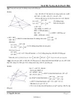 Một số bài tập hình học sơ cấp cơ bản40792