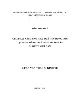 0367 giải pháp nâng cao hiệu quả huy động vốn tại NHTM CP quốc tế việt nam luận văn thạc sĩ kinh tế