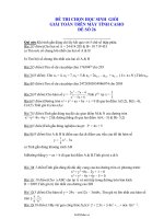 Đề thi chọn học sinh giỏi giải Toán trên máy tính casio  Đề số 2639861