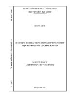 (LUẬN văn THẠC sĩ) quyết định hình phạt trong trường hợp đồng phạm từ thực tiễn huyện văn lâm, tỉnh hưng yên 