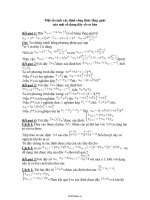 Một số cách xác định công thức tổng quát của một số dạng dãy số cơ bản39776