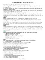 Giáo án Sự biến đổi chất, phản ứng hóa học39027