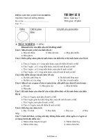 Thi học kì II môn: Sinh học 7  Trường THCS Lê Hồng Phong35900