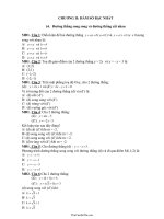 Toán 9  Bài 4: Đường thẳng song song và đường thẳng cắt nhau42615