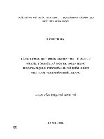 1402 tăng cường huy động nguồn vốn từ dân cư và các tổ chức xã hội tại NHTM CP đầu tư và phát triển việt nam   chi nhánh bắc giang luận văn thạc sỹ kinh tế