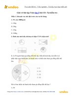 Vở bài tập Toán lớp 5 bài 121 Tự kiểm tra