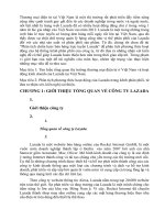 Tiểu luận: Phân tích chiến lược bán hàng trực tuyến Lazada