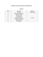 TIỂU LUẬN các quyết định của quản trị mua hàng  liên hệ thực tế việc lựa chọn nguồn hàng của một doanh nghiệp cụ thể  