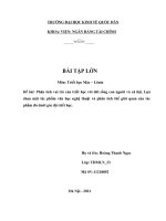 Phân tích vai trò của triết học với đời sống con người và xã hội  lựa chọn một tác phẩm văn học nghệ thuật và phân tích thế giới quan của tác phẩm đó dưới góc độ triết học 