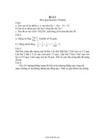 Đề thi học sinh giỏi Toán lớp 6  Đề số 250841