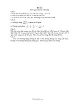 Đề thi học sinh giỏi môn Toán lớp 9  Đề số 250936