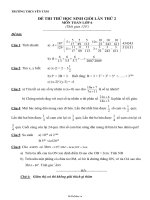 Đề thi thử học sinh giỏi lần thứ 2 môn toán lớp 6 (thời gian 120 phút)48520