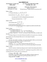 Kỳthi tuyển sinh lớp 10 thpt năm học 2011 – 2012 môn: toán (chuyên)   thời gian làm bài: 150 phút (không kểthời gian giao đề)51114