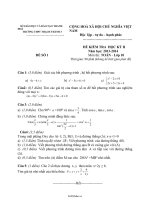 Đề kiểm tra học kỳ II năm học: 20132014 môn thi: toán  lớp 10 thời gian: 90 phút (không kể thời gian phát đề)51138