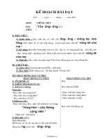 Giáo án lớp 1 môn Tiếng Việt  Tuần 12  Bài: Vần ăng  âng (tiết 1)49481