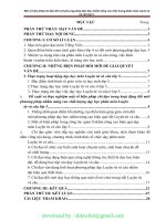 (SKKN CHẤT 2020) một số biện pháp chỉ đạo đổi mới phương pháp dạy học nhằm nâng cao chất lượng phân môn luyện từ và câu lớp 5 