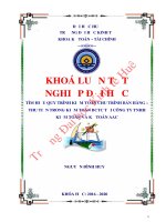 (LUẬN văn THẠC sĩ) tìm hiểu quy trình kiểm toán chu trình bán hàng – thu tiền trong kiểm toán bctc tại công ty tnhh kiểm toán và kế toán aac 