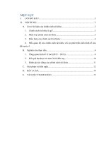 Bài thảo luận học phần Kinh tế vĩ mô