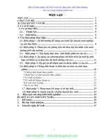 (SKKN CHẤT 2020) một số biện pháp chế biến món ăn đảm bảo chất dinh dưỡng cho trẻ trong trường mầm non 