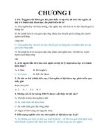 Trắc nghiệm chủ nghĩa xã hội khoa học có đáp án