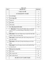 (SKKN CHẤT 2020) một số biện pháp giáo dục kỹ năng sống cho trẻ 4   5 tuổi 