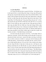 (LUẬN văn THẠC sĩ) quan hệ đối tác chiến lược toàn diện việt nam   ấn độ 