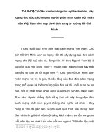 THU HOẠCH đấu tranh chống chủ nghĩa cá nhân, xây dựng đạo đức cách mạng người quân nhân quân đội nhân dân việt nam hiện nay dưới ánh sáng