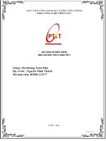 BÁO cáo bài THỰC HÀNH số 1 AN TOÀN hệ điều HÀNH luyện thực hành tấn công kiểm soát hệ thống chạy ubuntu từ xa sử dụng công cụ tấn công metasploit trên kali linux  1 