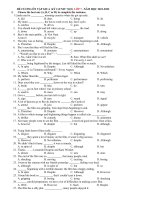 ĐỀ CƯƠNG ÔN TẬP GIŨA  KỲ 2 UNIT 7,8,9-ANH 7 (1)