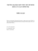 Tư tưởng HCM về đại đoàn kết toàn dân, ý nghĩa lý luận và thực tiễn đối với công cuộc xây dựng khối đại đoàn kết dân tộc trong quá trình xây dựng và bảo vệ tổ quốc giai đoạn hiện nay