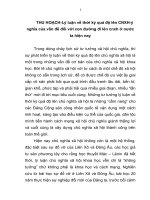 THU HOẠCH lý luận về thời kỳ quá độ lên CNXH ý nghĩa của vấn đề đối với con đường đi lên cnxh ở nước ta hiện nay