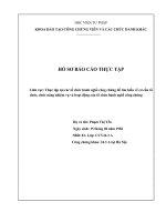 Thực tập tại các tổ chức hành nghề công chứng để tìm hiểu về cơ cấu tổ chức, chức năng nhiệm vụ và hoạt động của tổ chức hành nghề công chứng