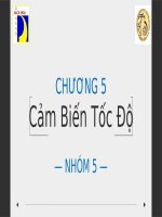 tiểu luận CHƯƠNG 5 cảm biến tốc độ đo tốc độ QUAY của ĐỘNG cơ 