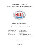 BÁO CÁO THỰC TẬP TỐT NGHIỆP ĐỀ TÀI: XÂY DỰNG WEBSITE BÁN XE PHÂN KHỐI LỚN