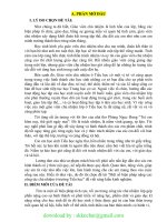 (SKKN CHẤT 2020) một số biện pháp nâng cao hiệu quả công tác chủ nhiệm lớp ở trường tiểu học 